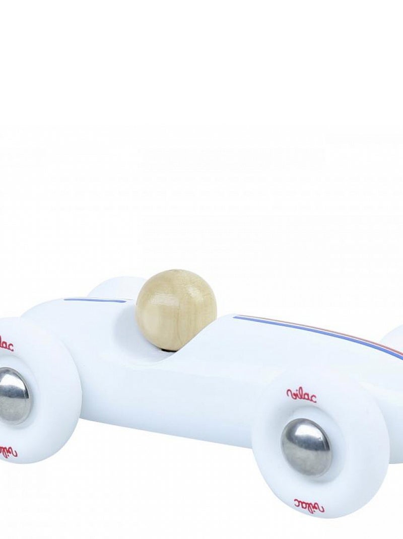 Voiture Grand Prix vintage PM blanche Blanc - Kiabi