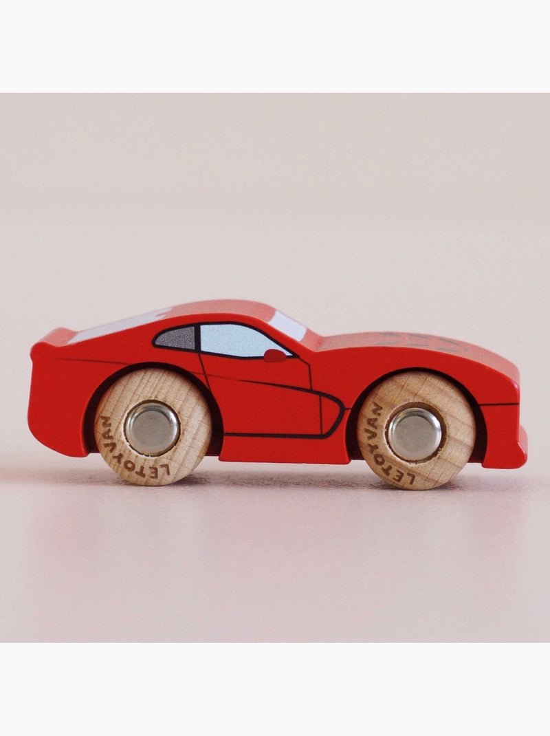 Voiture jasper no 18 Rouge - Kiabi
