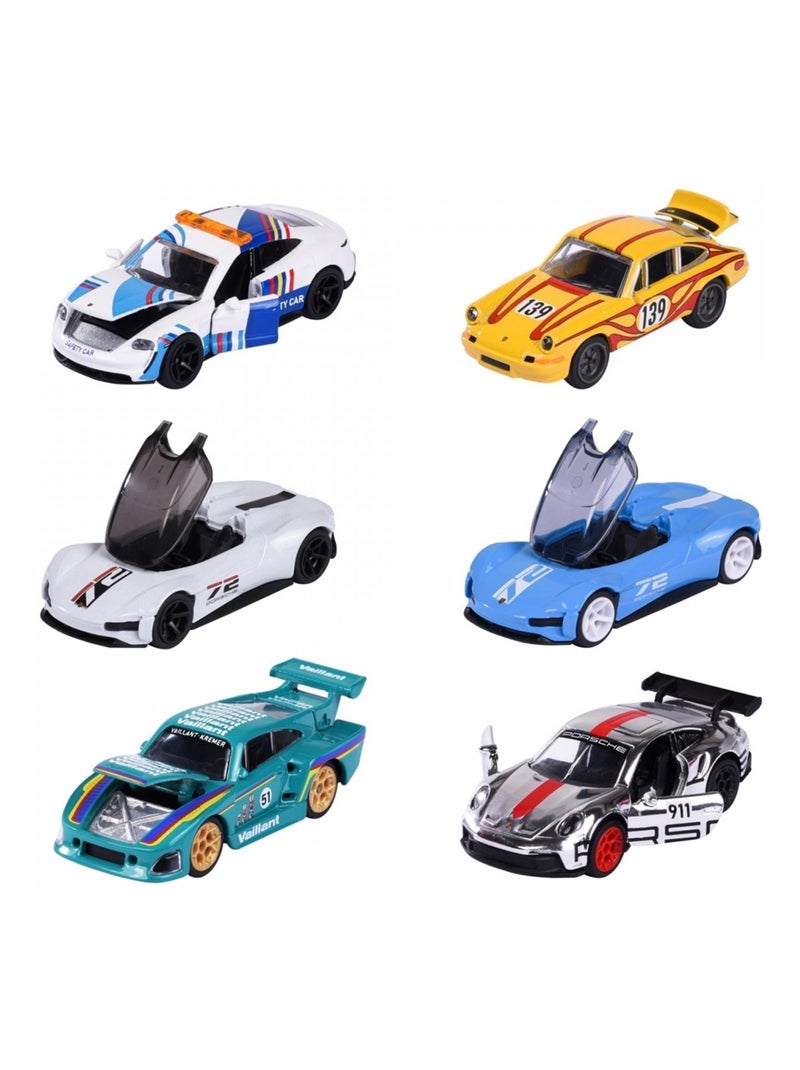 Voiture-jouet Porsche Deluxe, 6-sort Multicolore - Kiabi