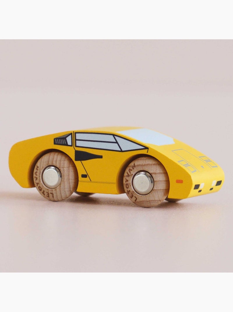 Voiture lando no 14 Jaune - Kiabi