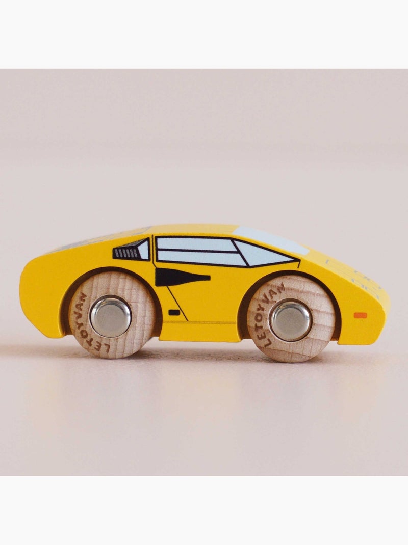 Voiture lando no 14 Jaune - Kiabi