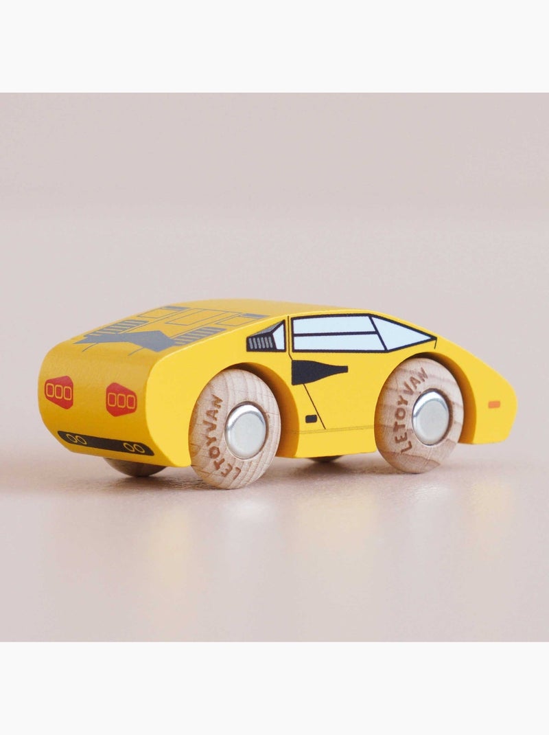 Voiture lando no 14 Jaune - Kiabi
