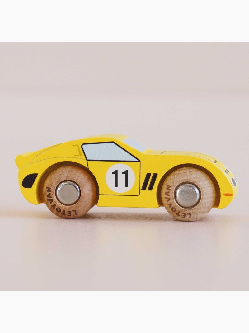 Voiture luca no 24 Jaune - Kiabi