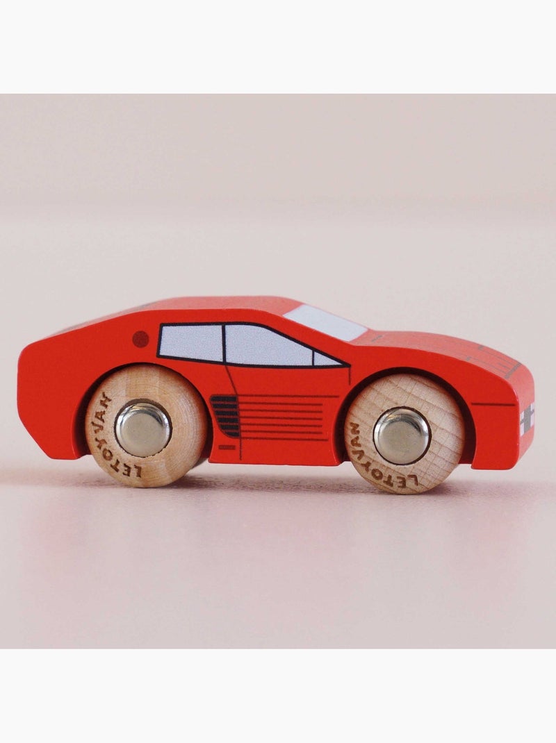 Voiture marco no 25 Rouge - Kiabi