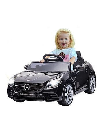 Voiture Mercedes-Benz SLC noir 12V