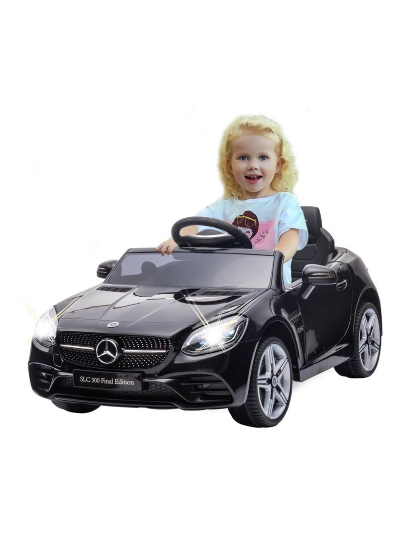 Voiture Mercedes-Benz SLC noir 12V Noir - Kiabi