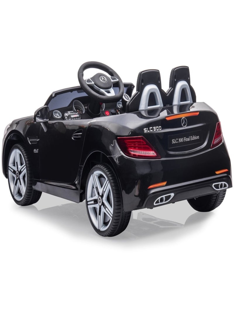Voiture Mercedes-Benz SLC noir 12V Noir - Kiabi