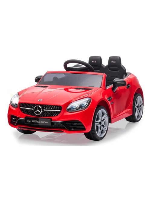 Voiture Mercedes-Benz SLC rouge 12V - Kiabi