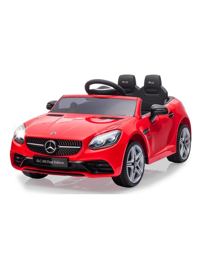 Voiture Mercedes-Benz SLC rouge 12V Rouge - Kiabi