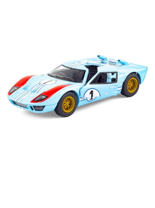 Voiture miniature Ford GT40 MKII bleue - Kiabi