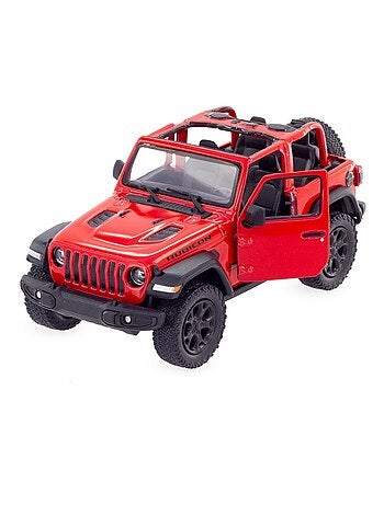 Voiture miniature Jeep Wrangler rouge