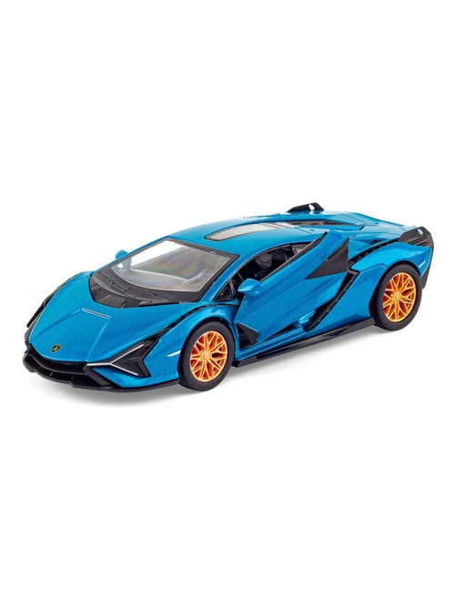 Voiture miniature Lamborghini bleue - Kiabi