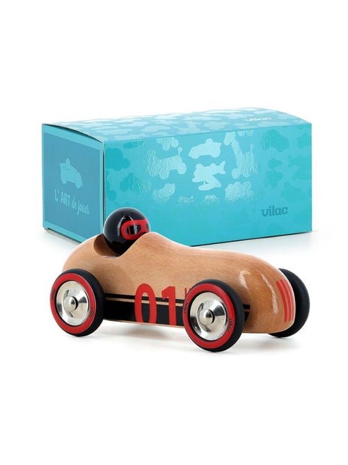 Voiture Old sport Compet’ bois naturel - Kiabi