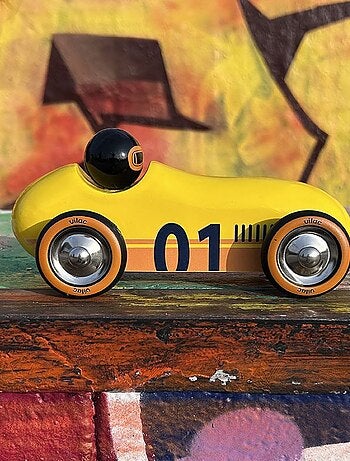 Voiture Old sport Compet’ jaune