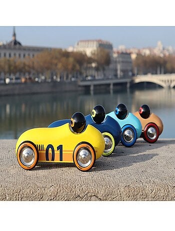 Voiture Old sport Compet’ jaune