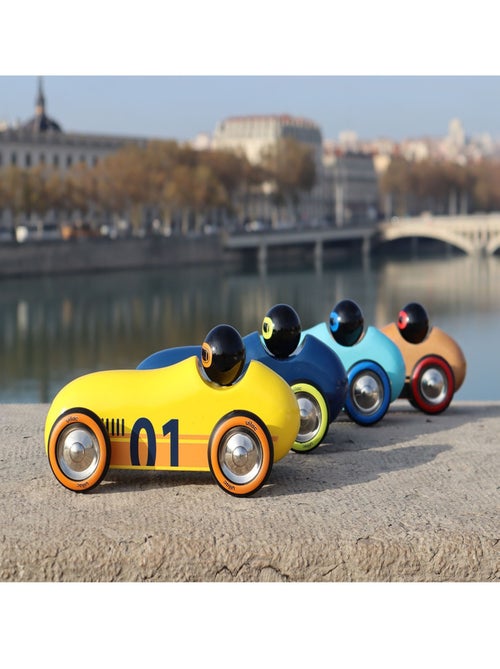 Voiture Old sport Compet’ jaune - Kiabi