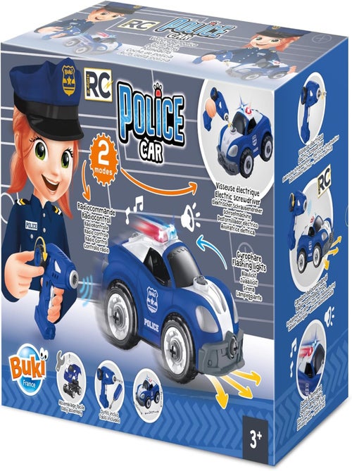 Voiture Police Rc - Buki - Kiabi