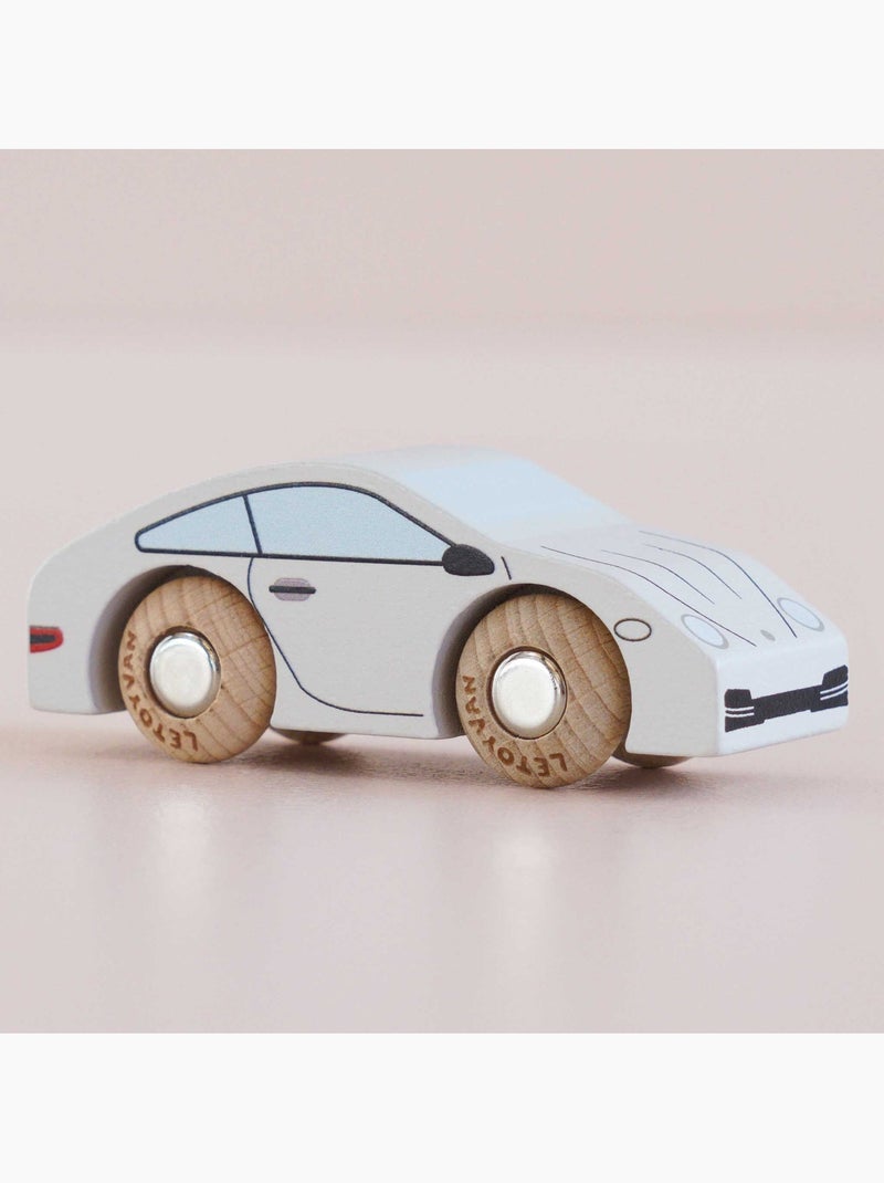 Voiture poppy no 16 Blanc - Kiabi