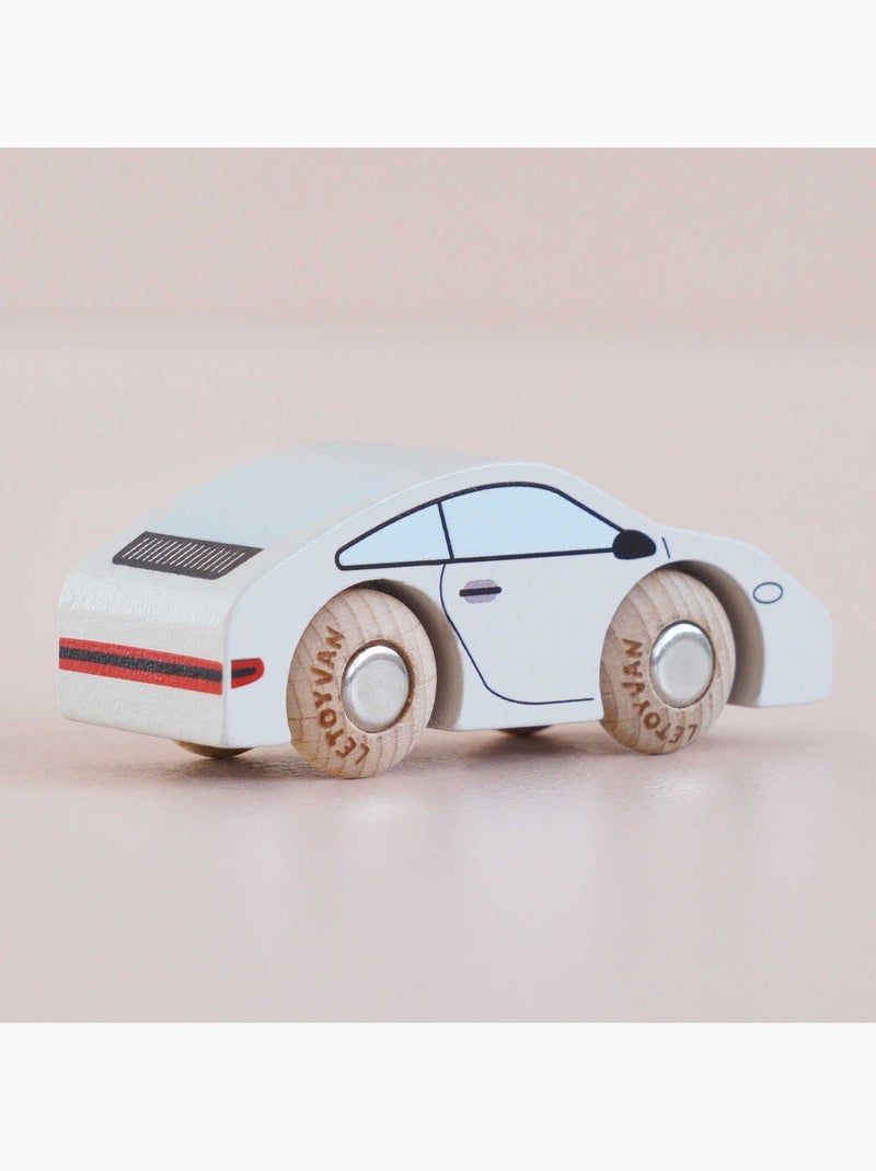 Voiture poppy no 16 Blanc - Kiabi