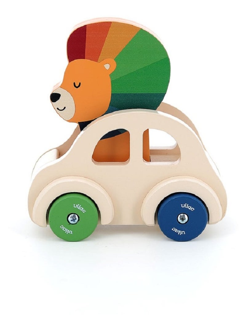 Voiture pouet pouet Beige - Kiabi