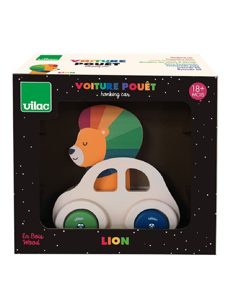 Voiture pouet pouet Beige - Kiabi