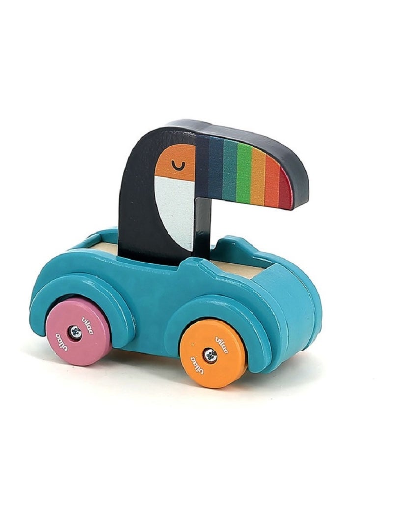 Voiture pouet pouet Bleu - Kiabi