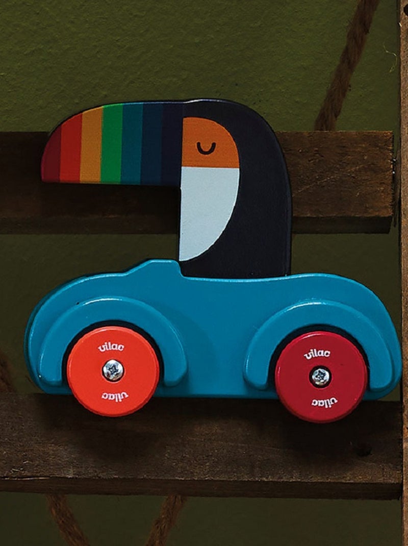 Voiture pouet pouet Bleu - Kiabi