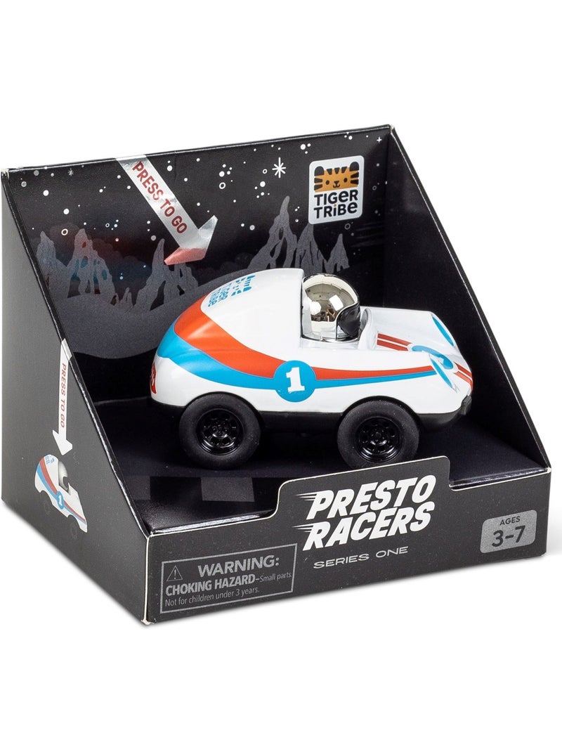 Voiture Presto Racers Blanc - Kiabi