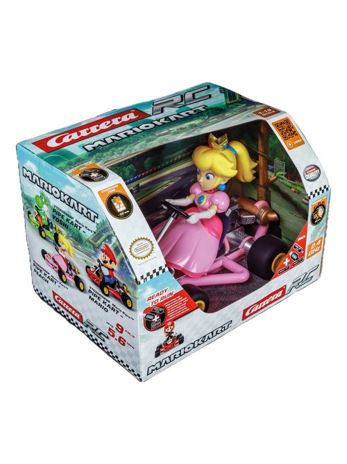 Voiture radiocommandée 2,4GHz Mario Kar Pipe Kart Peach - Kiabi