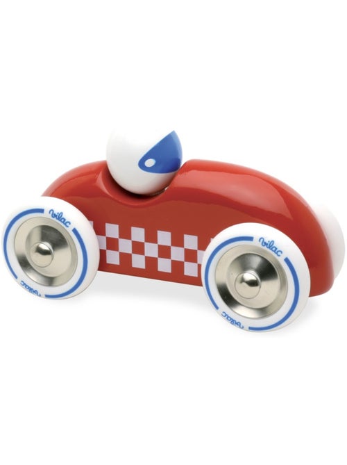 Voiture Rallye Checkers GM rouge - Kiabi