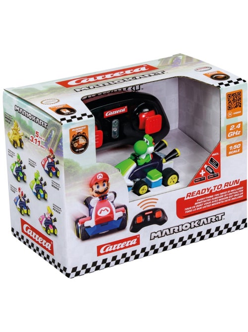 Voiture RC 2,4GHz Mario Kart Yoshi Mini RC - Kiabi