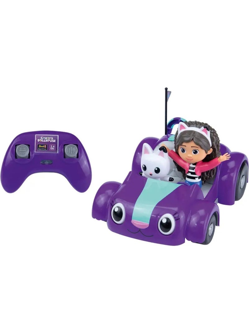 Voiture RC Gabby's Dollhouse Carlita Gabby et Pandy Violet - Kiabi