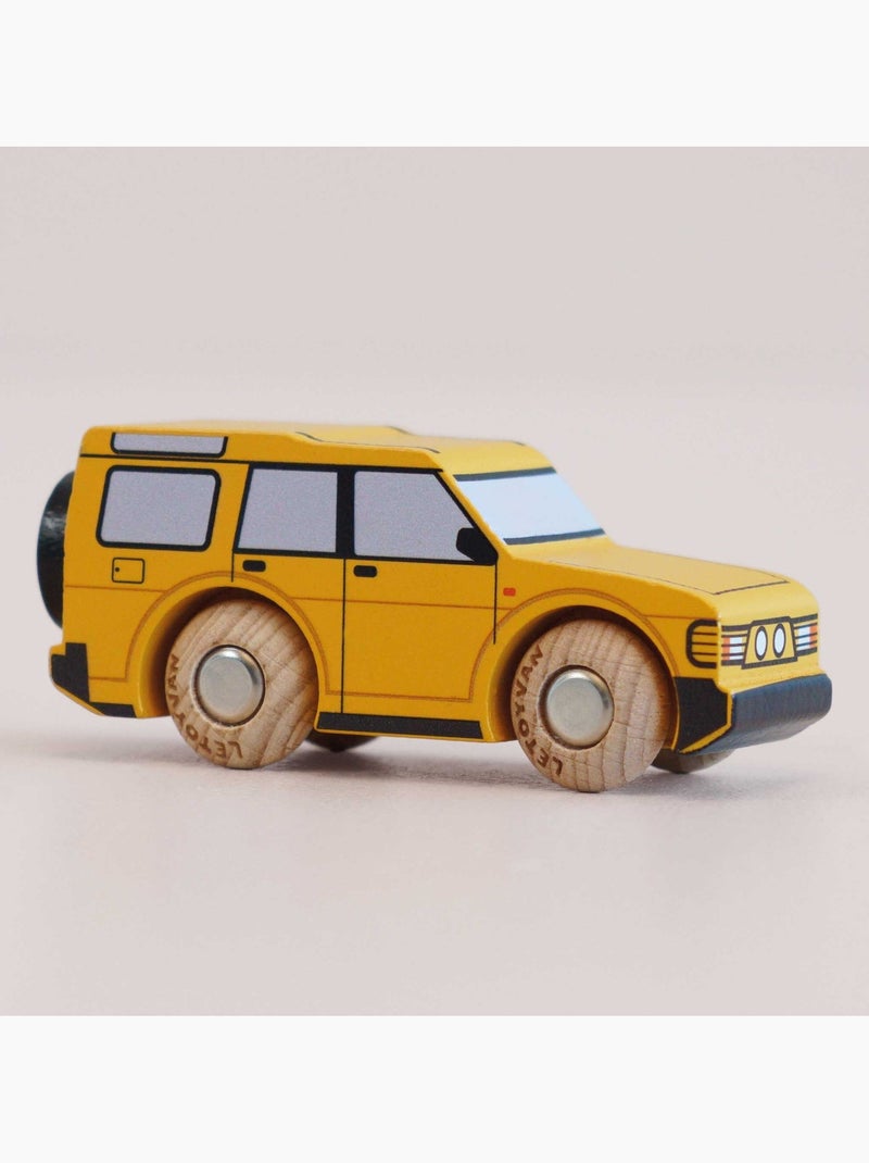 Voiture riley no 35 Jaune - Kiabi