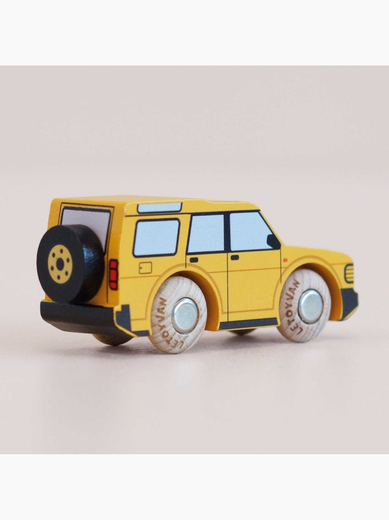 Voiture riley no 35 Jaune - Kiabi