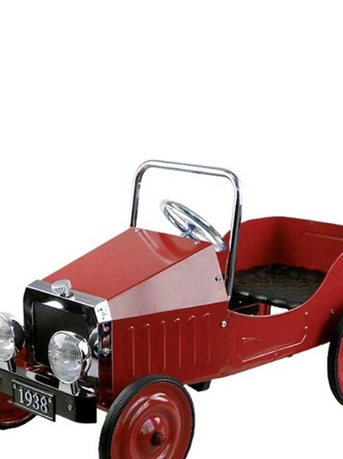 Voiture rouge à pédales - Kiabi