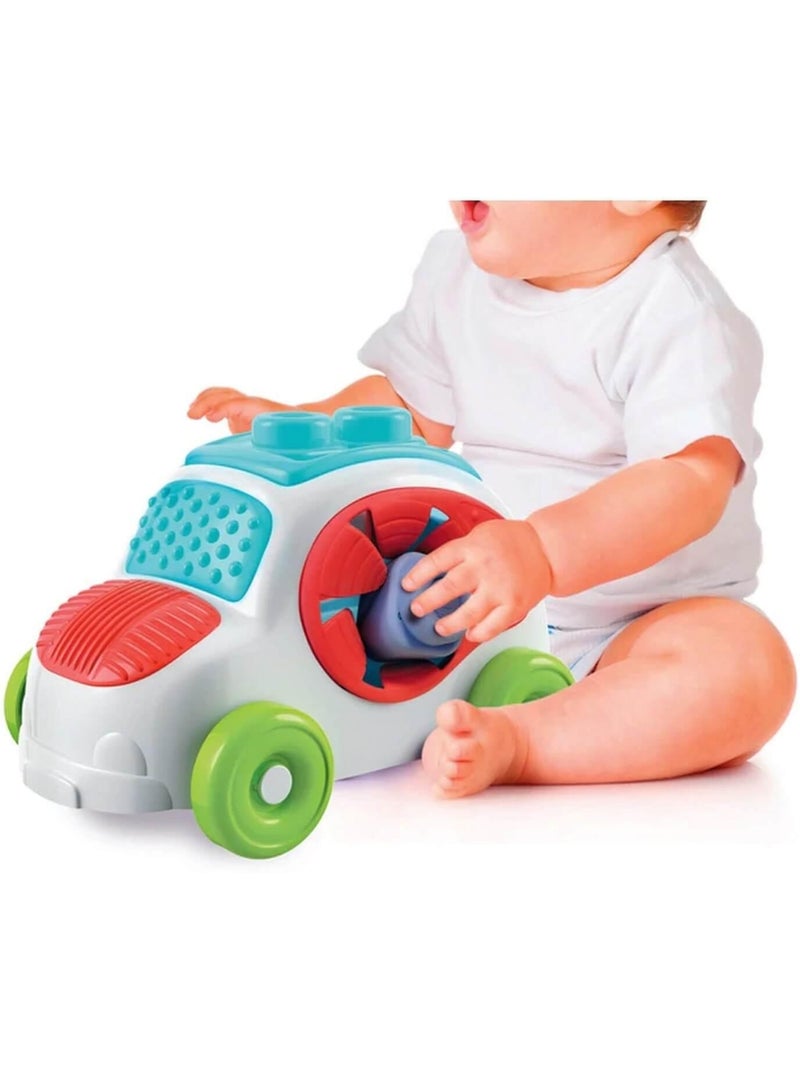 Voiture sensorielle Clemmy Blanc - Kiabi