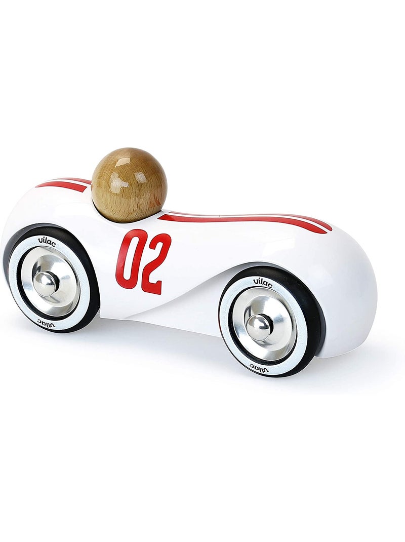 Voiture streamline vintage Blanc - Kiabi