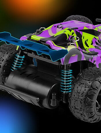 Voiture télécommandée - OVERMAX - X-Clash - 2 x Carrosserie - Tout-terrain