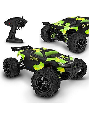 RC Voiture télécommandée OVERMAX X-Monster 3.5 - 30 km/h - 4 x 4 - 40 min - 2 x Carrosserie