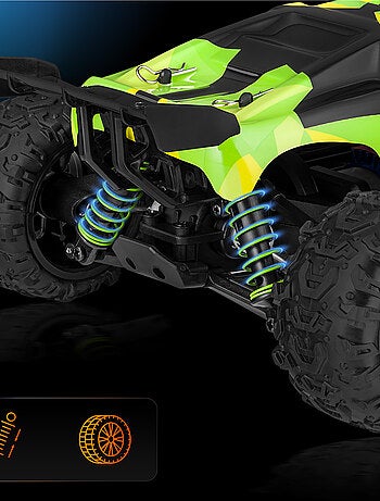 RC Voiture télécommandée OVERMAX X-Monster 3.5 - 30 km/h - 4 x 4 - 40 min - 2 x Carrosserie