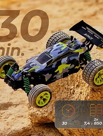 Voiture télécommandée 4x4 OVERMAX X-Pace - 30 km/h - Eclairage LED