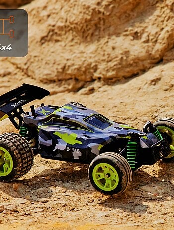 Voiture télécommandée 4x4 OVERMAX X-Pace - 30 km/h - Eclairage LED