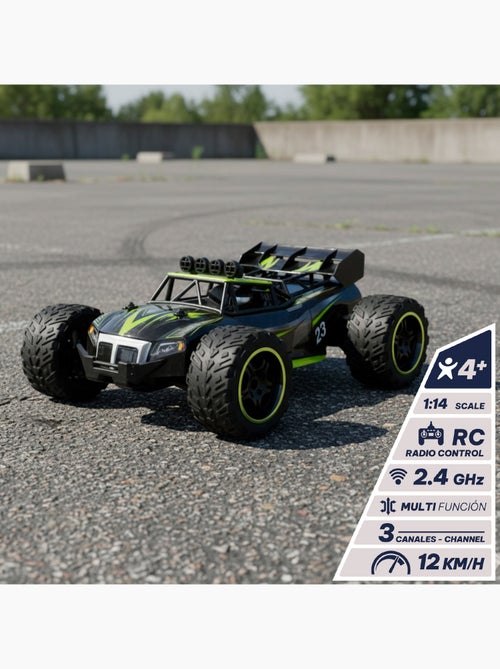 Voiture télécommandée buggy tout-terrain 1:14 speed & go - Kiabi