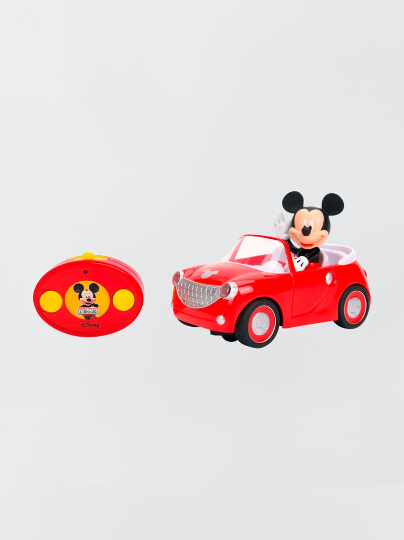 Voiture télécommandée 'Mickey' 'Disney' avec radio Rouge - Kiabi