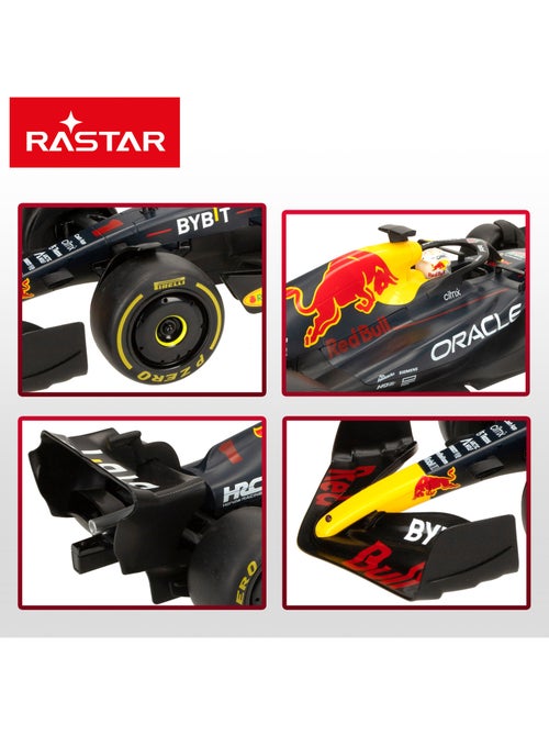 Voiture télécommandée officielle rastar f1 2022 oracle red bull racing rb18 1:12 - Kiabi