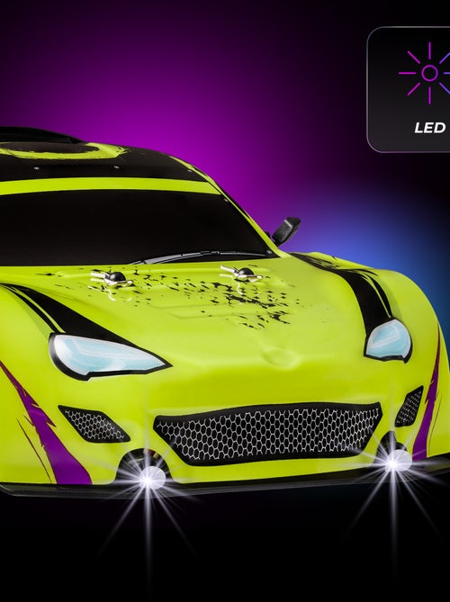 Voiture télécommandée OVERMAX X-Drifty 2.0 - 20 km/h - 4x4 - Eclairage LED - Kiabi