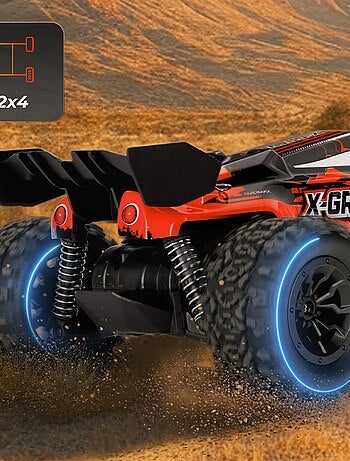 Voiture télécommandée OVERMAX X-Gravel - 2 x Carrosserie - Tout terrain - 20 km/h - 30 min