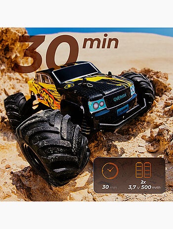 Voiture télécommandée OVERMAX X-Jolt - Tout terrain - 20 km/h - 30 min - Échelle 1:20