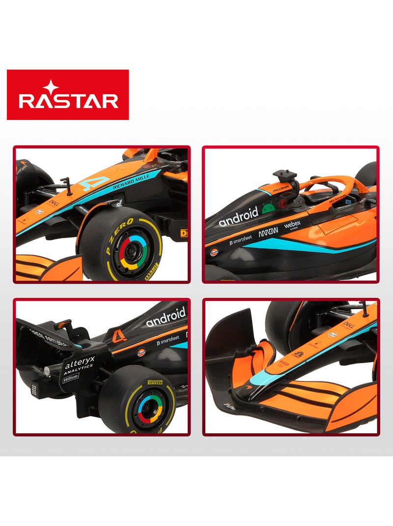 Voiture télécommandée rastar f1 2022 mclaren mcl36 1:18 N/A - Kiabi