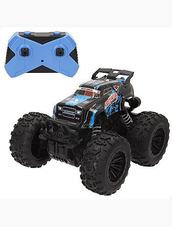 Voiture télécommandée tout-terrain avec grandes roues à forte adhérence 1:16 speed & go